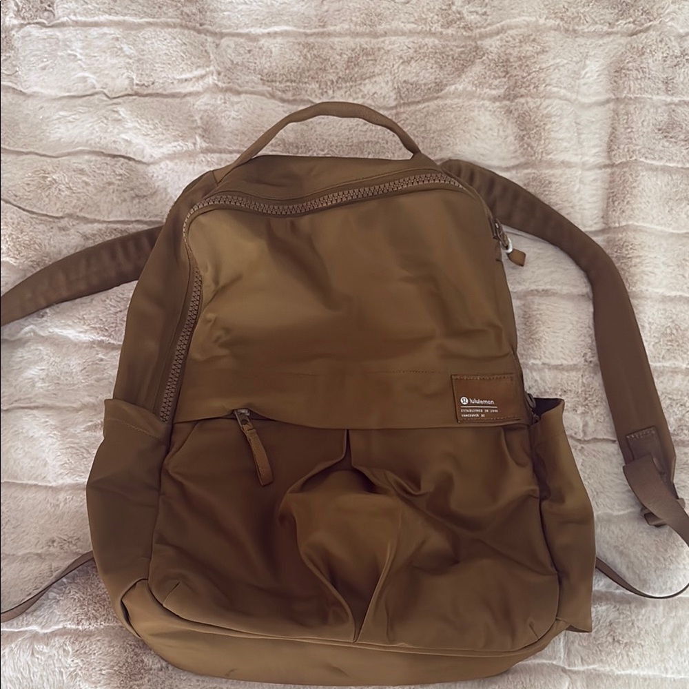 Brown Backpack